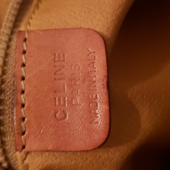 CELINE Macadam Pattern Clutch in Brown - Picture 7 of 11